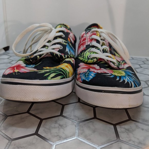 Vans Hawaiian Canvas Sneakers - Picture 8 of 9